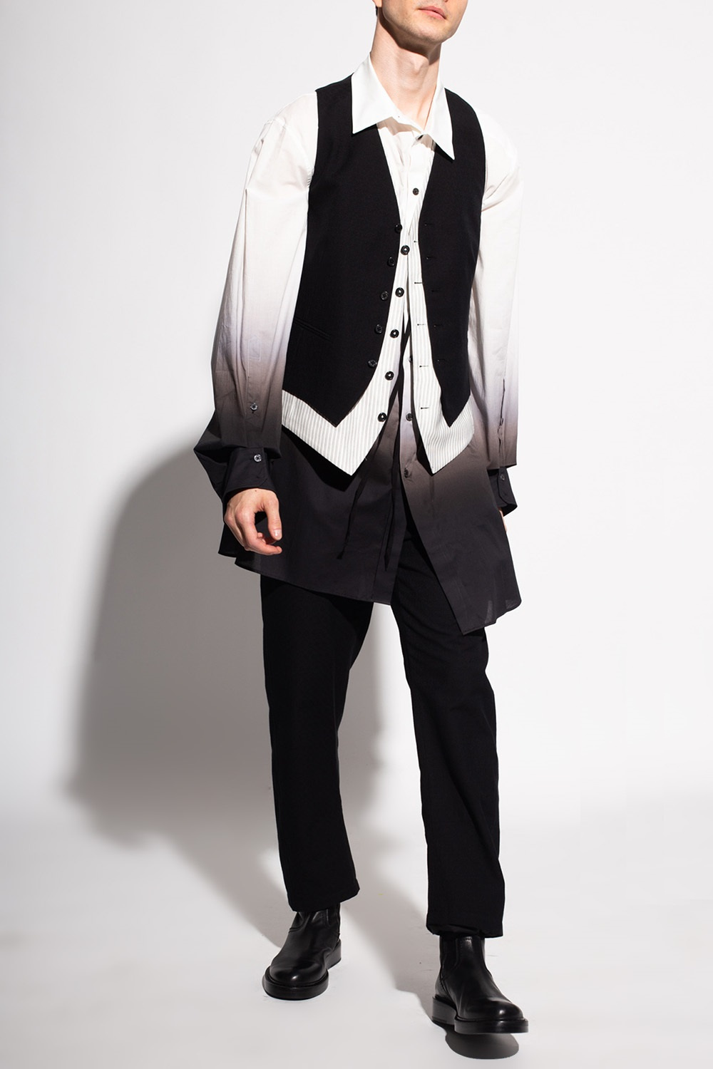 Cotton waistcoat Ann Demeulemeester - GenesinlifeShops GQ